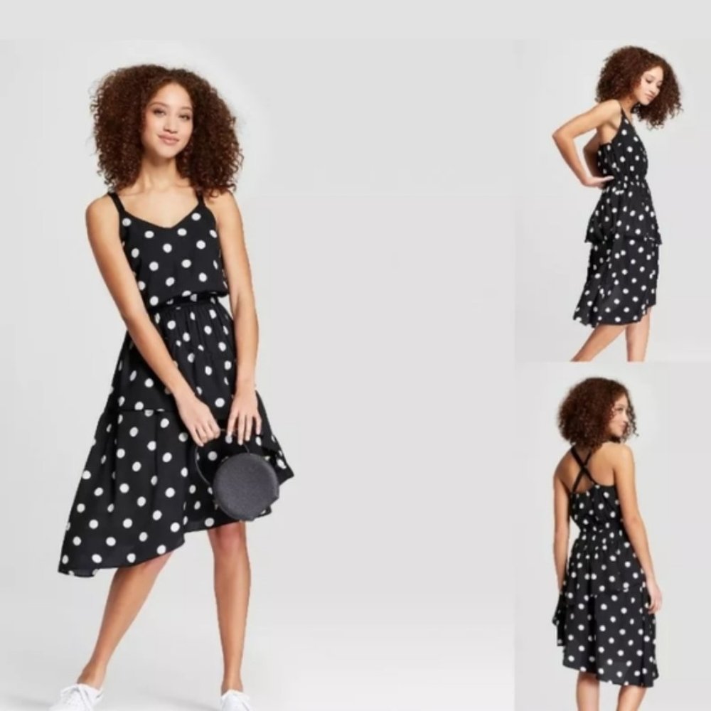 NWOT A New Day Polka Dot Summer Dress